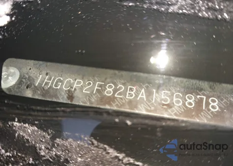 2011 Honda Accord 2.4 Ex-L from USA, damaged, VIN 1HGCP2F82BA156878